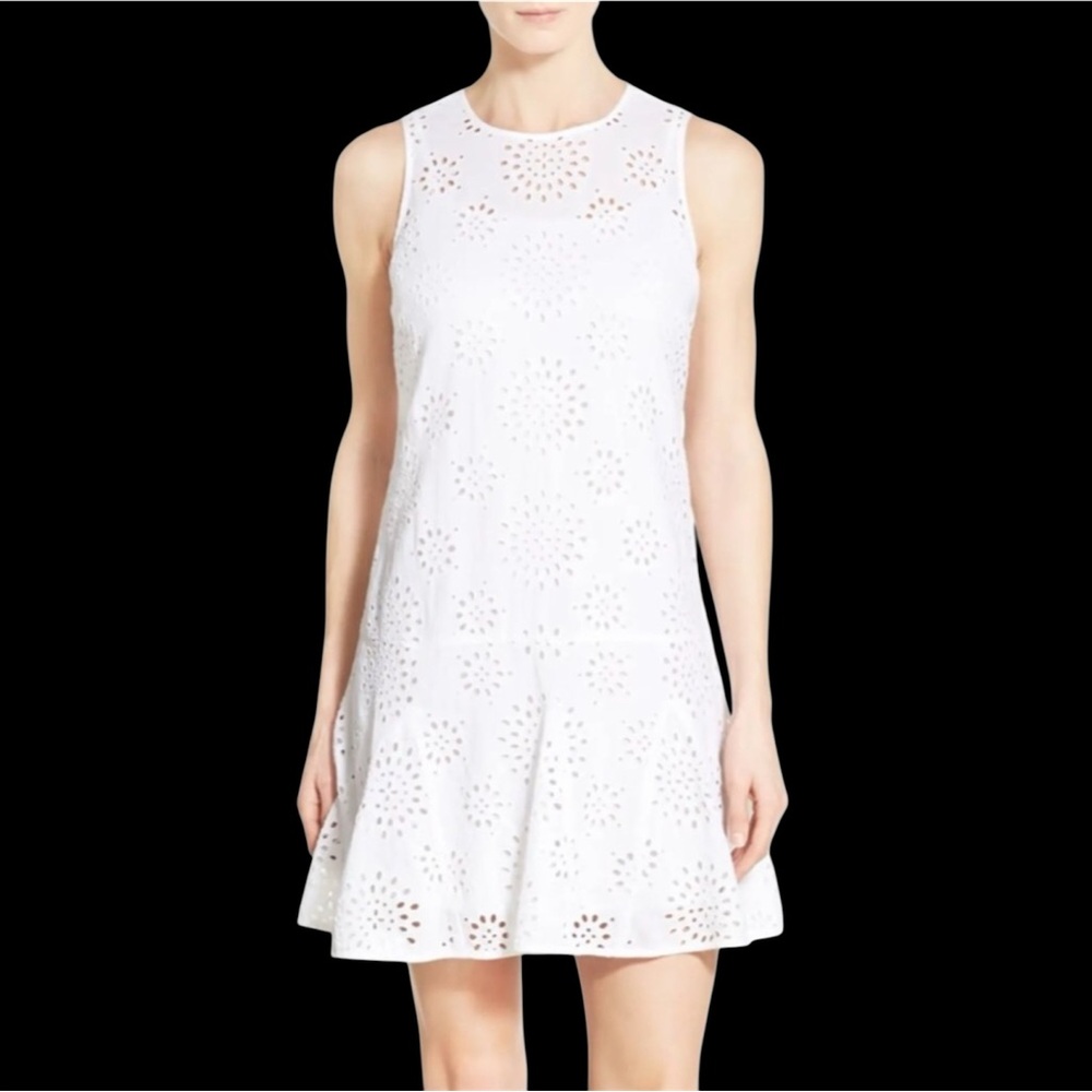 NWT Michael Kors White Eyelet Dress